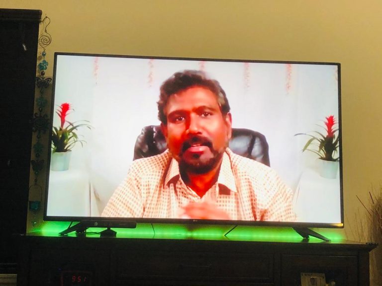 President speech for Virtual Deepavali Kondattam event 2020