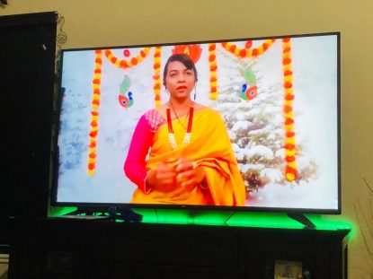 Game show Host for Virtual Deepavali Kondattam event 2020